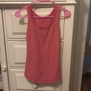 Lululemon coral pink tanktop
